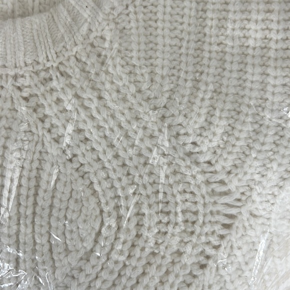 Nwt Madewell Everett Rib Play Ribbed Cable Knit Sweater Pullover 2X - Picture 11 of 11